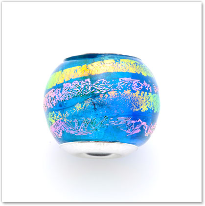 Ocean Blue - Glass Bead