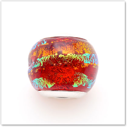 Hot Lava - Glass Bead