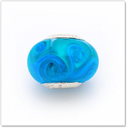 Ocean Waves - Glass Bead