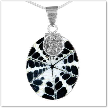 Resin Shell Pendant - Island Jewelry