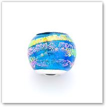 Ocean Blue - Glass Bead