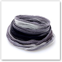 Charcoal Fade - Silk Wrap