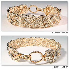 Celtic Tapestry - Hawaiian Jewelry by Varsha Titus - Nautical Braid Bracelet