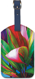 Nice Curves - Hawaiian Leatherette Luggage Tags