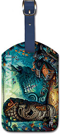 Beyond the Reef - Hawaiian Leatherette Luggage Tags