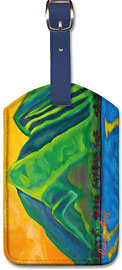 Mauka Makai - Hawaiian Leatherette Luggage Tags