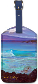 'Aumakua Guardian Spirit - Hawaiian Leatherette Luggage Tags