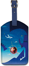 Globetrotter - Leatherette Luggage Tags