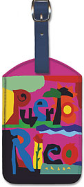 Puerto Rico - Endless Summer - Leatherette Luggage Tags