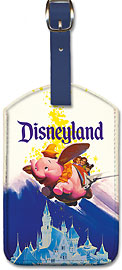 Disneyland Dumbo - Leatherette Luggage Tags