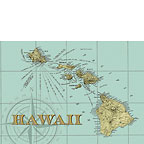 Map Of Hawaii - Hawaii Magnet