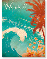 Hawaiian Wave - Hawaiian 'Alohi Magnet - Glitter Embellished