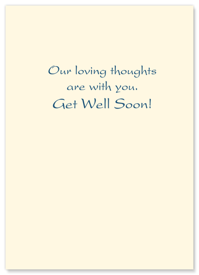Inside Get Well Greeting