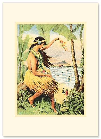 Mid Pacific Carnival 1915 - Personalized Vintage Collectible Greeting Card