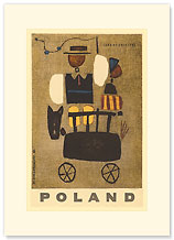 Poland: Land of Folklore - Premium Vintage Collectible Blank Greeting Card