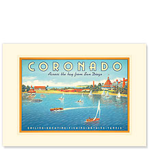 Coronado - Premium Vintage Collectible Blank Greeting Card