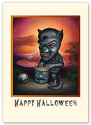 Werewolf - Halloween Greeting Card