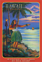 Hawaii - Isles of Enchantment - Hawaiian Boxed Postcards