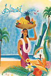 Hawaii - Hawaiian Vintage Postcard