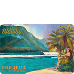 Exotic Hawaii - Paradise of the Pacific - Hawaiian Vintage Postcard