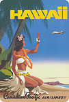 Hawaii Canadian Pacific - Hawaiian Vintage Postcard