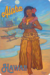Hawaii The Exotic Pacific Islands - Hawaiian Vintage Postcard