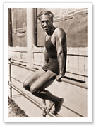 Duke Kahanamoku - Ambassador of Aloha & Gold Medalist Swimmer - Fine Art Black & White Carbon Prints