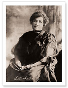 Queen Lili‘uokalani (Liliuokalani) - Beloved Queen of Hawaii (1838-1917) - Fine Art Black & White Carbon Prints