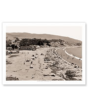 Laguna Beach, California 1920 - Fine Art Black & White Carbon Prints