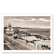 Santa Cruz California 1904 - Fine Art Black & White Carbon Prints