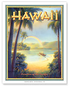 Rainbow of the Pacific - Hawaii - Giclée Art Prints & Posters
