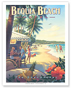 Bequia Beach Hotel - Saint Vincent and the Grenadines - Friendship Beach - Giclée Art Prints & Posters