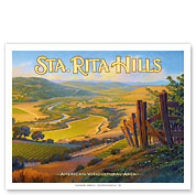 Sta. (Santa) Rita Hills Wineries - Fine Art Prints & Posters