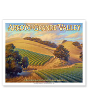 Arroyo Grande Valley Wineries - Fine Art Prints & Posters