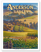 Anderson Valley Wineries - Navarro Vineyards - Fine Art Prints & Posters