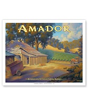 Amador Wineries - El Dorado County - Fine Art Prints & Posters