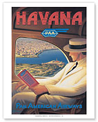 Havana, Cuba - Pan American Airways (PAA) - Fine Art Prints & Posters