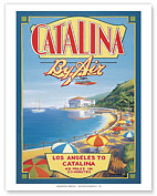 Catalina By Air - Los Angeles to Catalina - Fine Art Prints & Posters