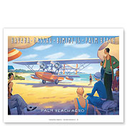 Palm Beach Aero - Havana, Nassau, Bimini Island, Palm Beach - Fine Art Prints & Posters