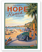 Santa Barbara's Hope Ranch Beach - Sun-Kissed, Ocean-Washed Playground - Fine Art Prints & Posters