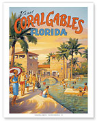 Visit Coral Gables - Florida - Venetian Pool - Fine Art Prints & Posters