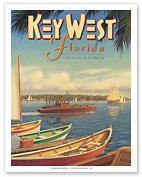 Key West, Florida - Vacation Year-Round - Ernest Hemingway's Yacht Pilar - Fine Art Prints & Posters
