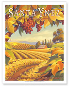 Santa Ynez Valley, California - Santa Barbara Wine Country - Ballard, Buellton, Los Alamos, Los Olivos, Solvang - Fine Art Prints & Posters