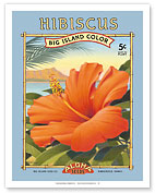 Hibiscus - Aloha Seeds - Big Island Seed Company - Big Island Color - Fine Art Prints & Posters