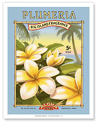 Plumeria - Aloha Seeds - Big Island Seed Company - Big Island Fragrance - Fine Art Prints & Posters
