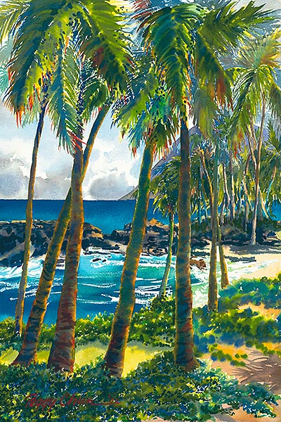 Maka Makai - Artists Showcase - Limited Edition Giclee Art Prints by Peggy Chun