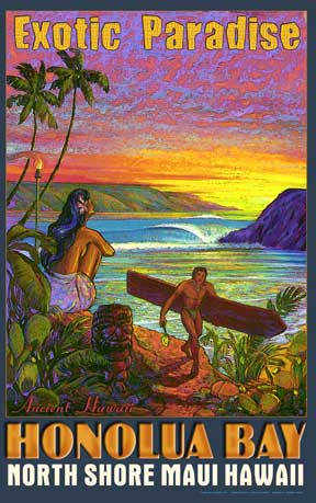 Honolua Bay - Fine Art Giclée Print