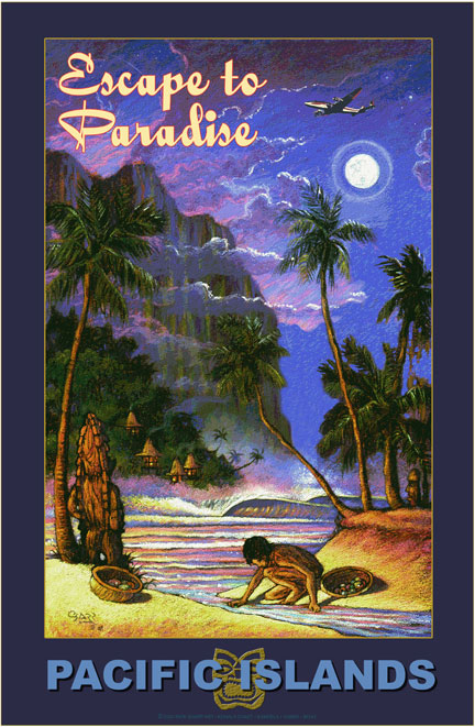 Pacific Islands - Fine Art Giclée Print