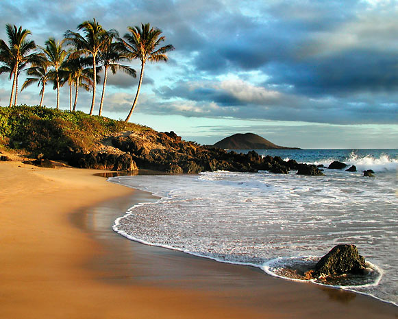 Secret Beach - Double Matted Giclee Art Prints