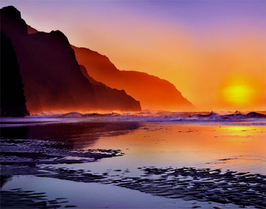 Napili Light - Double Matted Giclee Art Prints